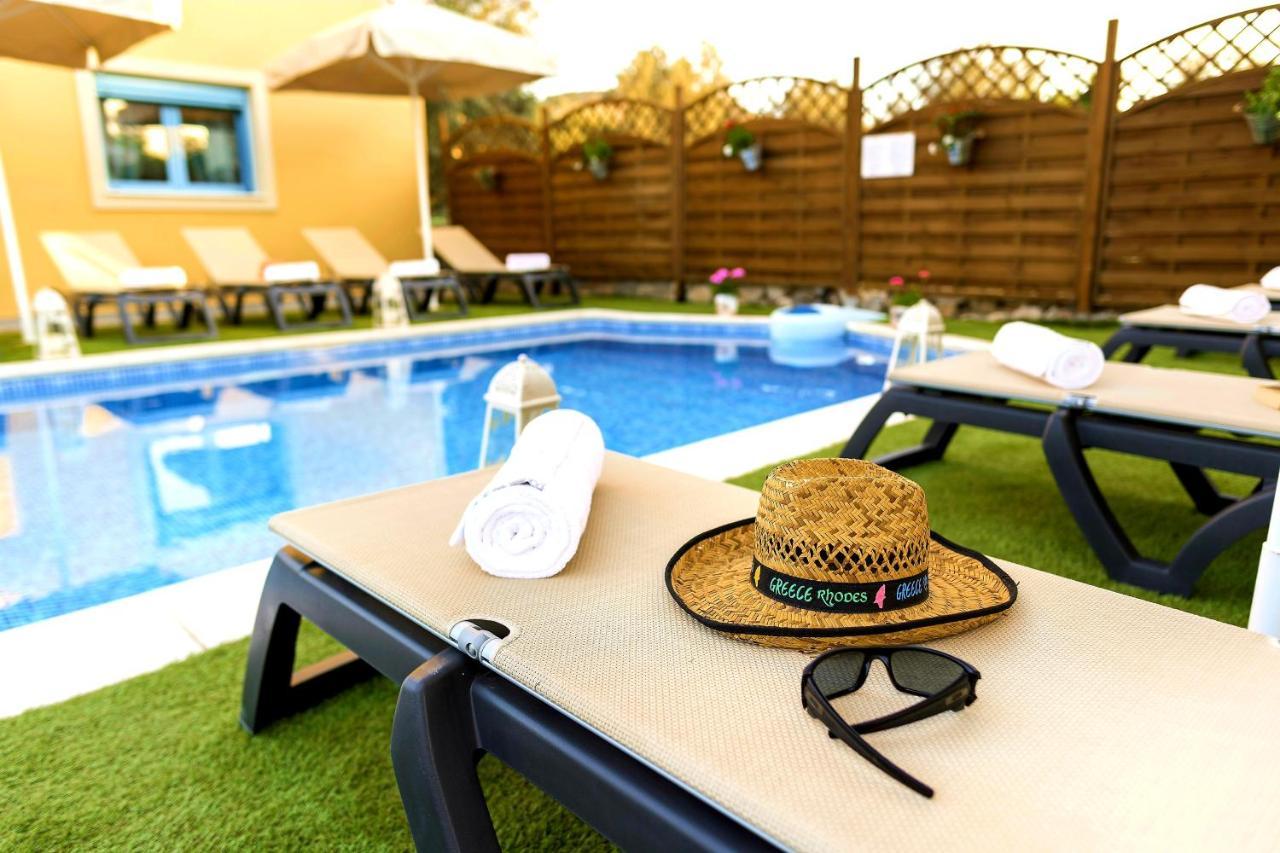 Lindos Luxury Retro Villas Eksteriør billede